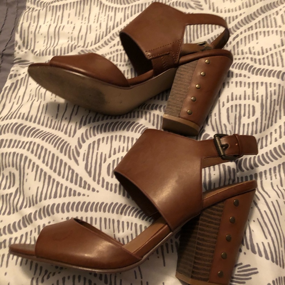 Brown heels